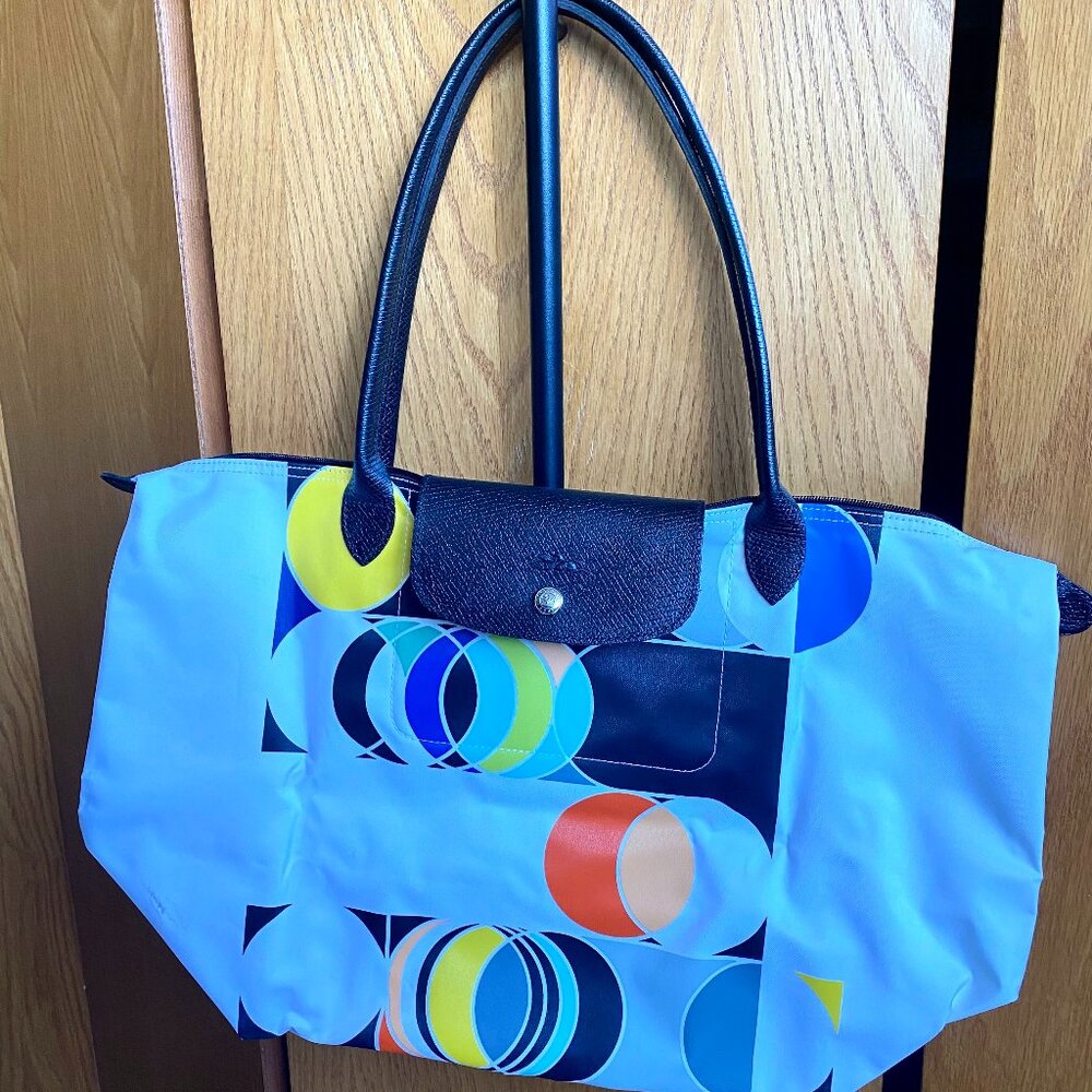 LIMITED EDITION Sarah Morris 2014 Le Pliage Tote Bag